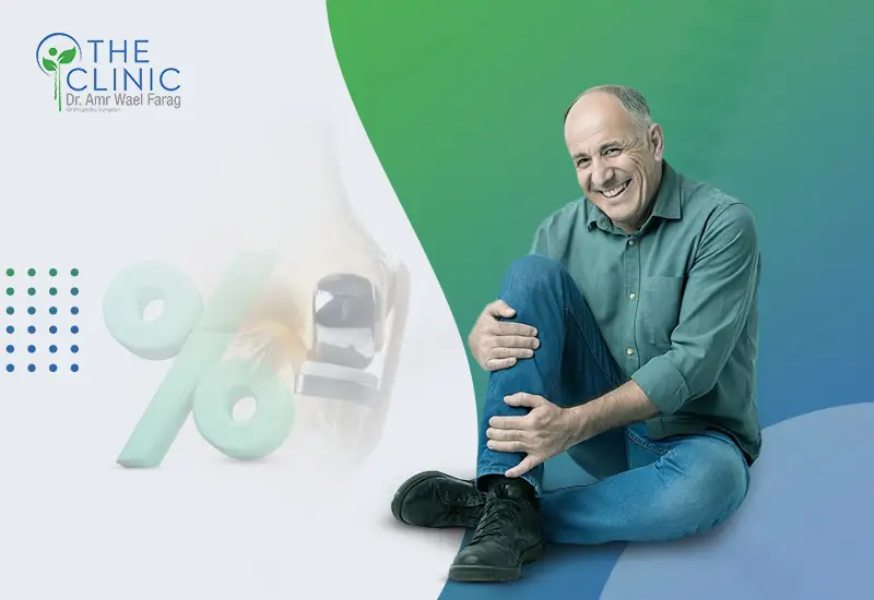 نسبة نجاح عملية تغيير مفصل الركبة